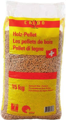 CALDO Holzpellets 540 kg (Palette – 36 Säcke) – Schweizer Fichtenholz
